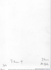 Historisches Foto (Rückseite) von Octoeurax acaresprora (Robins, Feldmann & Schweitzer, 2013) (NHMW-AFW-GEO-BACHMAYER-FOTO-1990-0041-0304)